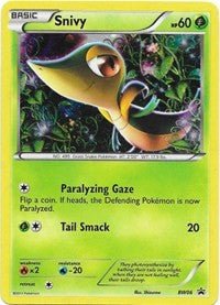 Snivy - BW06 (Black and White Promos) Light Play Holofoil - Nick Nack's Full Frontal Attack
