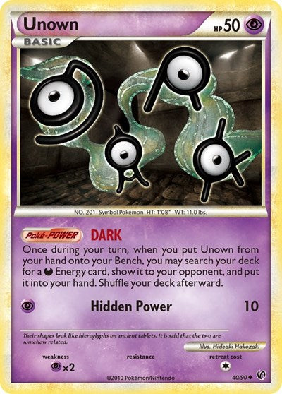 Unown (Undaunted) Medium Play