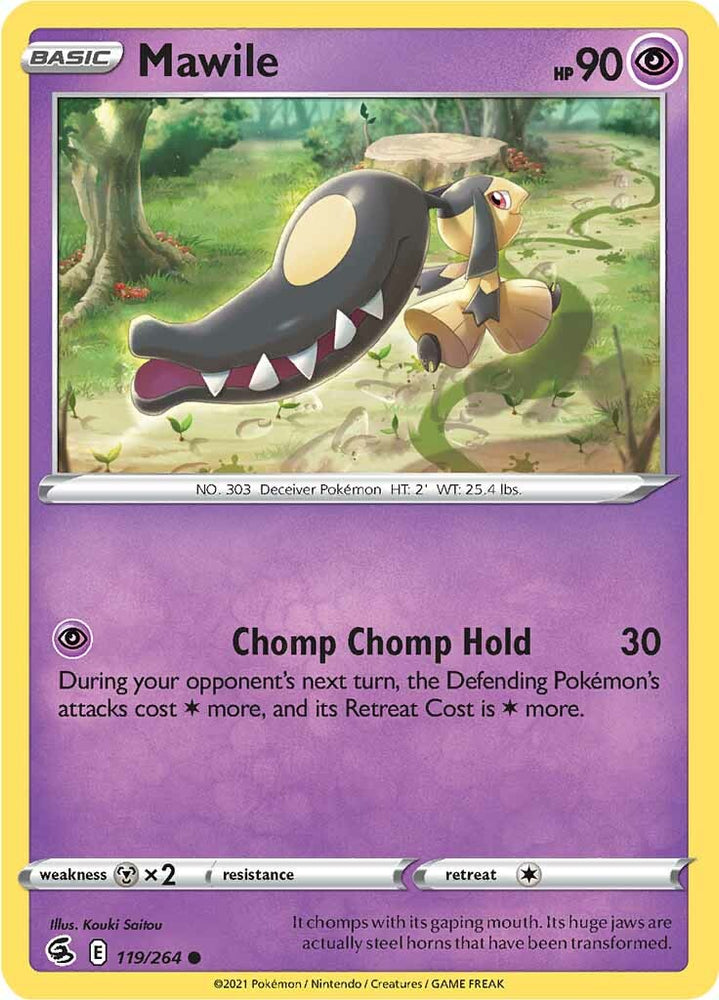 Mawile (119/264) [Espada y escudo: Golpe de fusión] 