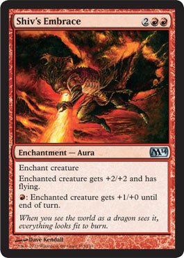 Shiv's Embrace (Magic 2014 Core Set) Near Mint - Nick Nack's Full Frontal Attack