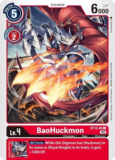 BaoHuckmon (Starter Deck 12: Jesmon) Near Mint - Nick Nack's Full Frontal Attack