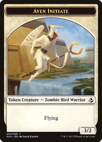 Aven Initiate Token (Amonkhet) Near Mint