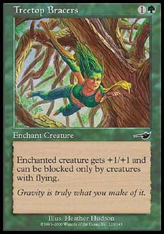 Treetop Bracers (Nemesis) Near Mint - Nick Nack's Full Frontal Attack