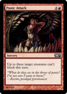 Panic Attack (Magic 2010 Core Set) Near Mint - Nick Nack's Full Frontal Attack