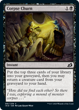 Corpse Churn (Ikoria: Lair of Behemoths) Near Mint
