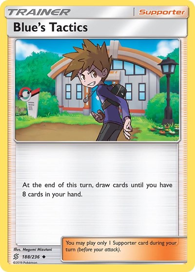 Blue's Tactics (SM - Unified Minds) Near Mint