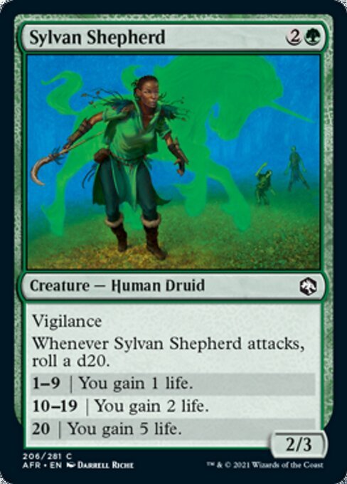 Sylvan Shepherd (Adventures in the Forgotten Realms) Near Mint - Nick Nack's Full Frontal Attack