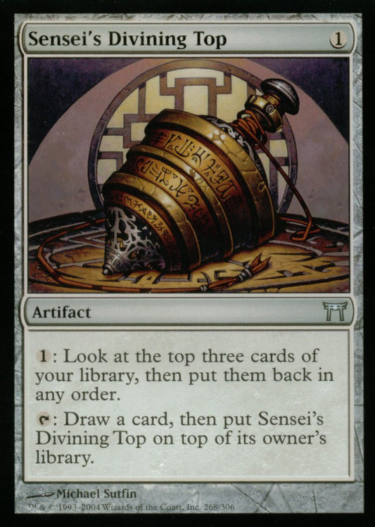 Sensei's Divining Top (Champions of Kamigawa) Near Mint