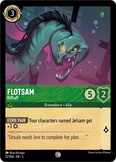 Flotsam - Riffraff (Into the Inklands) Near Mint - Nick Nack's Full Frontal Attack