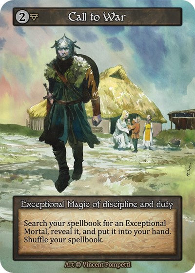 Call to War (Alpha) Near Mint