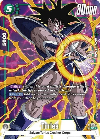 Turles (Bonus Pack Alternate Art) (Starter Deck 3: Broly) Near Mint Holofoil