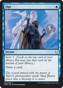 Opt (Dominaria) Near Mint - Nick Nack's Full Frontal Attack