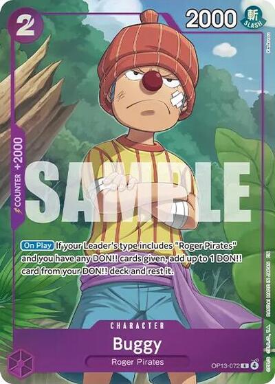 Buggy (Premium Card Collection -Best Selection Vol. 6-) (One Piece Promotion Cards) Near Mint Foil