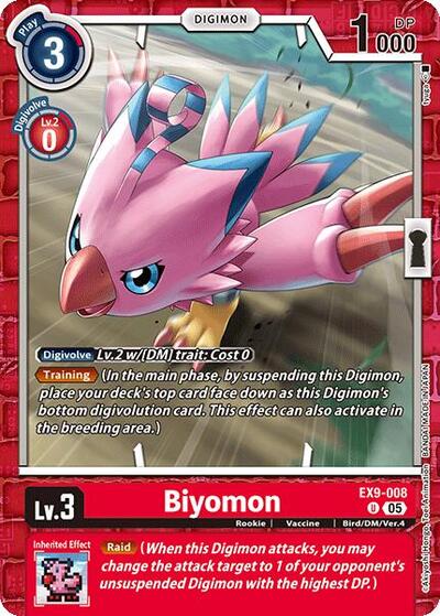 Biyomon (Versus Monsters) Near Mint