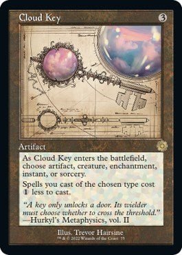 Cloud Key (Schematic) (The Brothers' War: Retro Frame Artifacts) Near Mint - Nick Nack's Full Frontal Attack