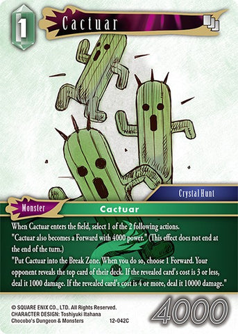 Cactuar [Opus XII]