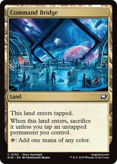 Command Bridge (Edge of Eternities) Near Mint Foil