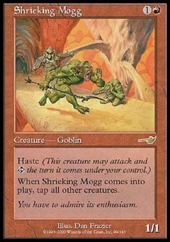 Shrieking Mogg (Nemesis) Near Mint - Nick Nack's Full Frontal Attack