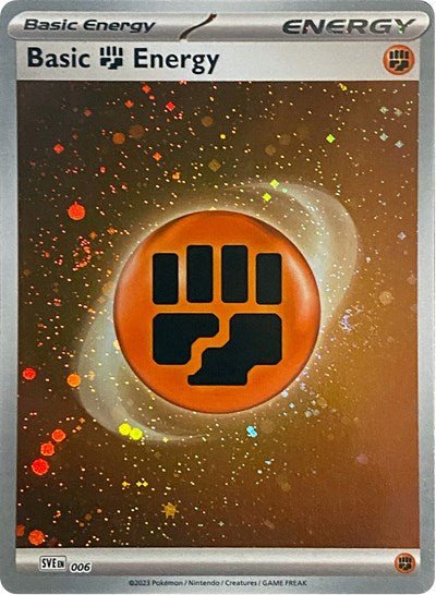 Basic Fighting Energy (Cosmos Holo) (Scarlet and Violet: Base Set) Near Mint Holofoil - Nick Nack's Full Frontal Attack