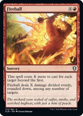 Fireball (Commander Legends: Battle for Baldur's Gate) Near Mint