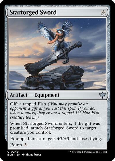 Starforged Sword (Bloomburrow) Near Mint