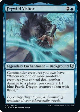 Feywild Visitor (Commander Legends: Battle for Baldur's Gate) Near Mint