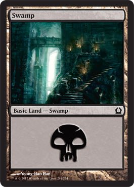Swamp (261) (Return to Ravnica) Near Mint - Nick Nack's Full Frontal Attack