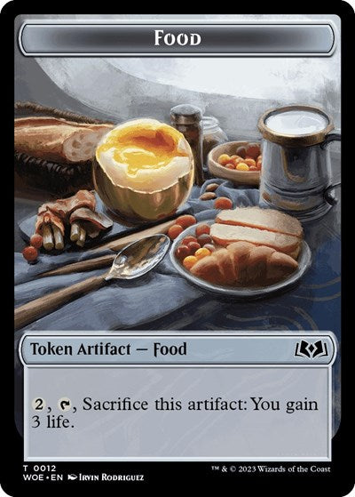 Food (0012) Token (Wilds of Eldraine) Near Mint