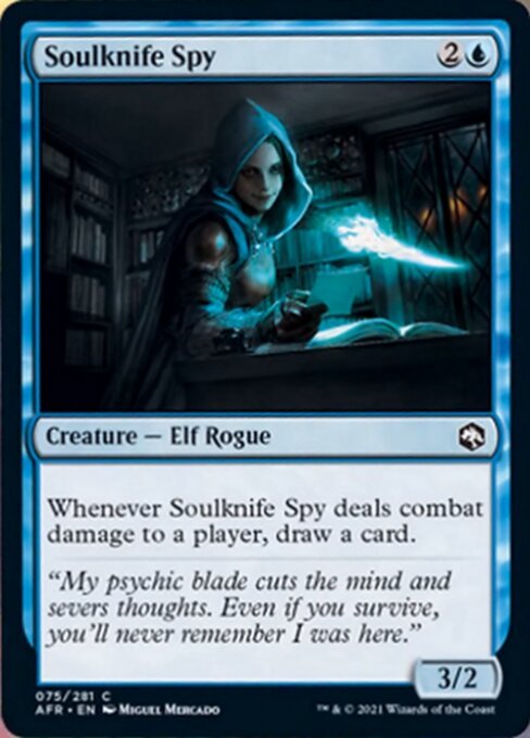 Soulknife Spy (Adventures in the Forgotten Realms) Near Mint - Nick Nack's Full Frontal Attack