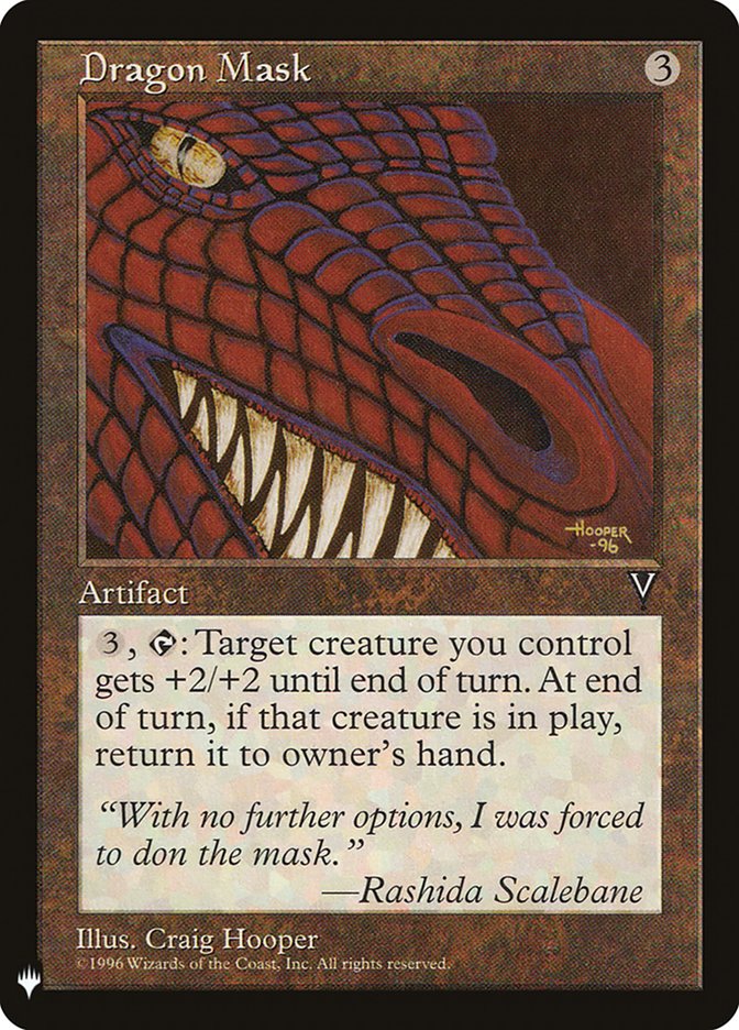 Masque de dragon [Booster mystère] 