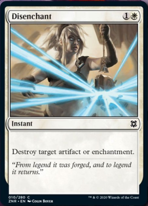 Disenchant (Zendikar Rising) Near Mint - Nick Nack's Full Frontal Attack