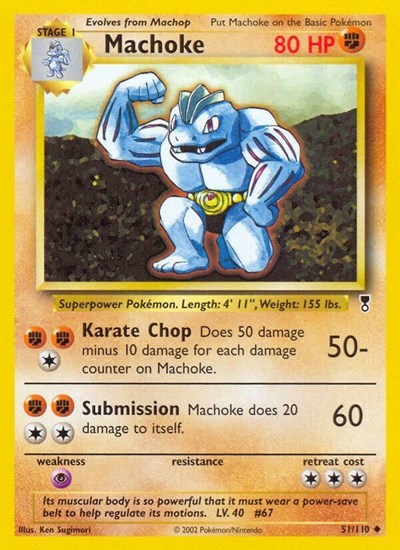 Machoke (Legendary Collection) Light Play