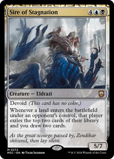Sire of Stagnation (Commander: Modern Horizons 3) Near Mint
