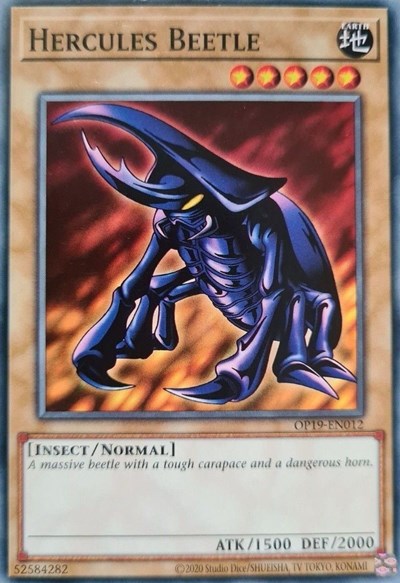 Hercules Beetle (OTS Tournament Pack 19) Near Mint Unlimited