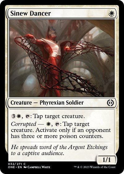 Sinew Dancer (Phyrexia: All Will Be One) Near Mint - Nick Nack's Full Frontal Attack
