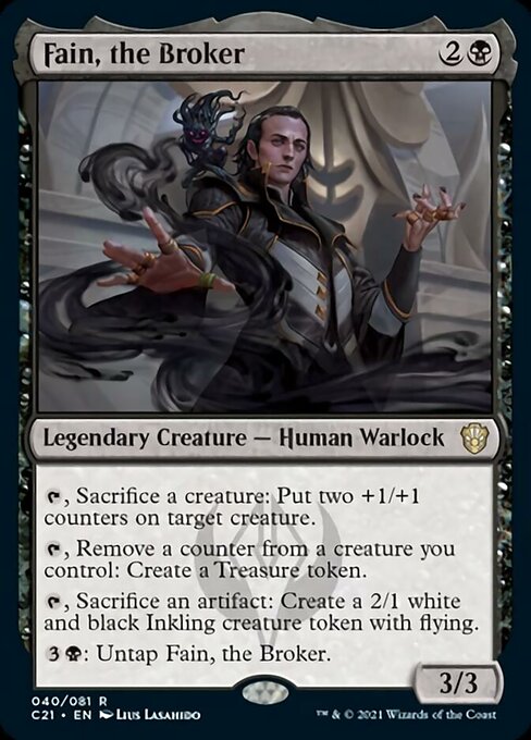 Fain, the Broke (Commander 2021 Strixhaven) Near Mint - Nick Nack's Full Frontal Attack