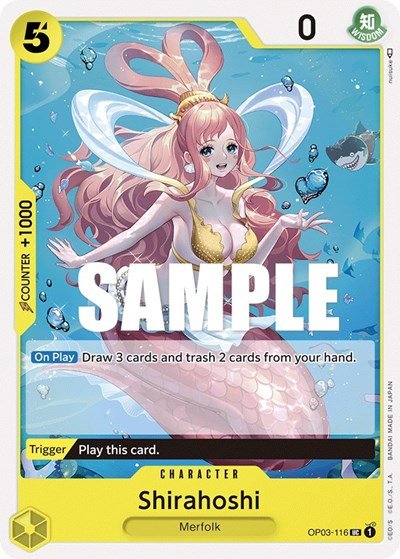 Shirahoshi (Pillars of Strength) Near Mint - Nick Nack's Full Frontal Attack