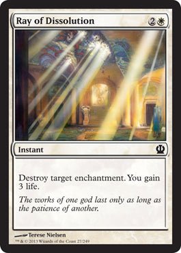 Ray of Dissolution (Theros) Near Mint - Nick Nack's Full Frontal Attack