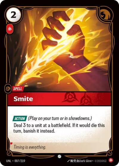 Smite (Unleashed) Near Mint