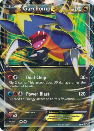 Garchomp EX (XY09) (Tarjeta Jumbo) [XY: Black Star Promos] 