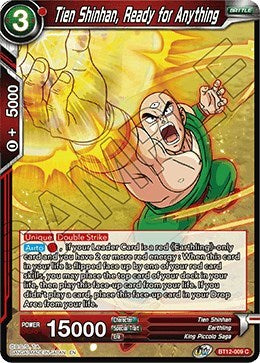 Tien Shinhan, Ready for Anything (Vicious Rejuvenation) Near Mint