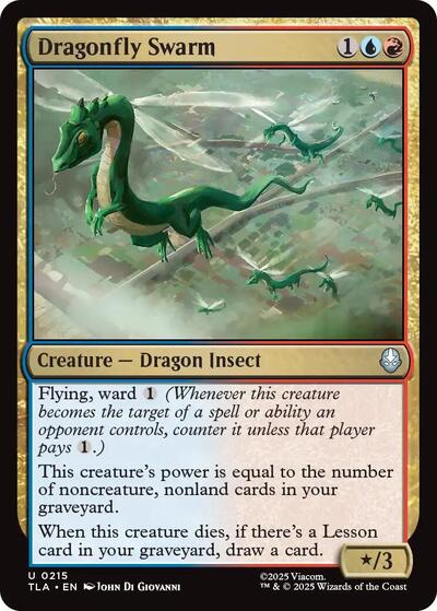 Dragonfly Swarm (Avatar: The Last Airbender) Near Mint - Nick Nack's Full Frontal Attack