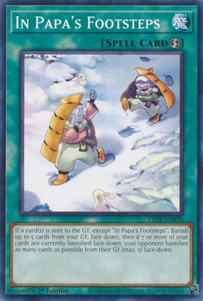In Papa's Footsteps (Legacy of Destruction) Near Mint 1st Edition - Nick Nack's Full Frontal Attack