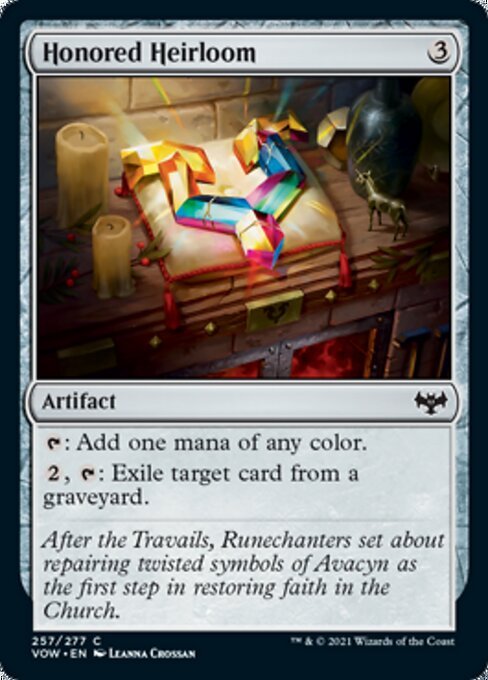 Honored Heirloom (Innistrad: Crimson Vow) Near Mint - Nick Nack's Full Frontal Attack