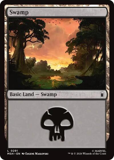 Swamp (0291) (Marvel Super Heroes) Near Mint Foil