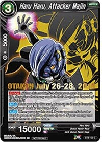 Haru Haru, Attacker Majin (OTAKON 2019) (BT3-120_PR) [Tarjetas de promoción] 