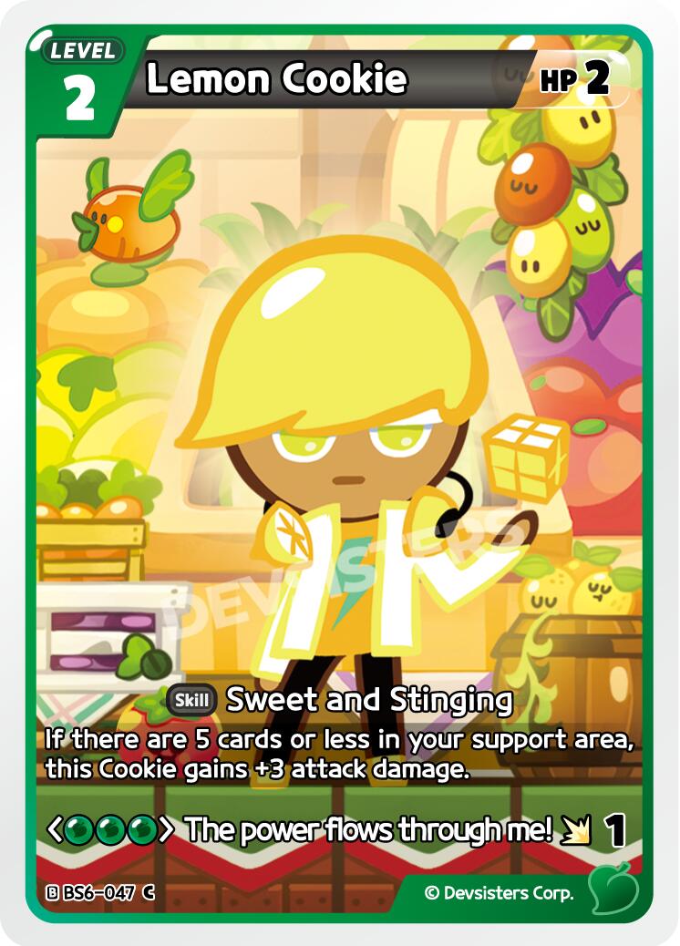 Lemon Cookie (047)