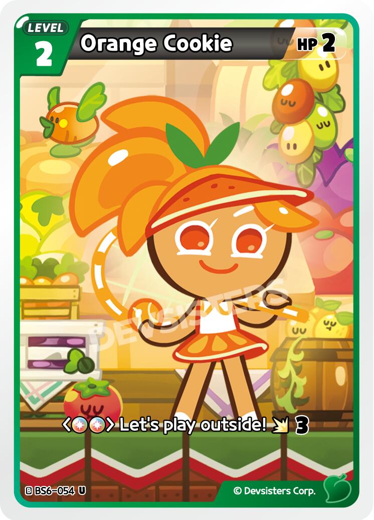 Orange Cookie