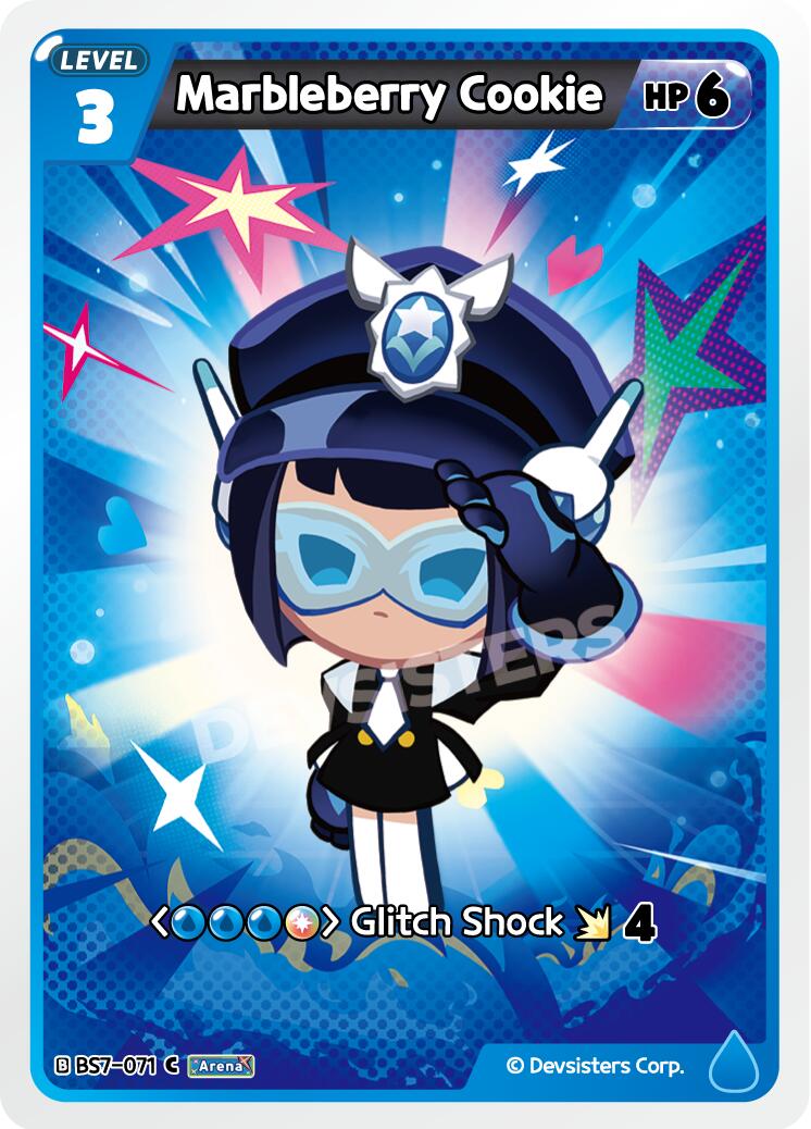Marbleberry Cookie