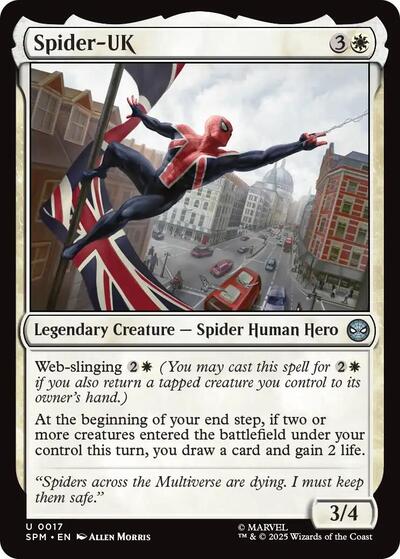 Spider - UK (Marvel's Spider - Man) Near Mint - Nick Nack's Full Frontal Attack